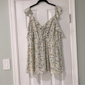Torrid floral flowy tank